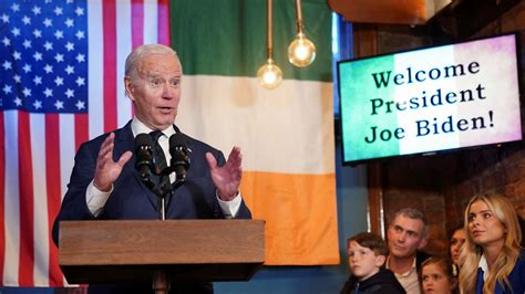 Biden says he visited Northern Ireland ‘to make sure the Brits didn’t screw around’